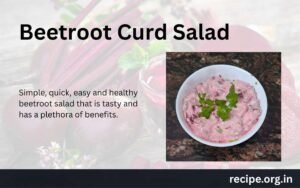 Beetroot Curd Salad Recipe