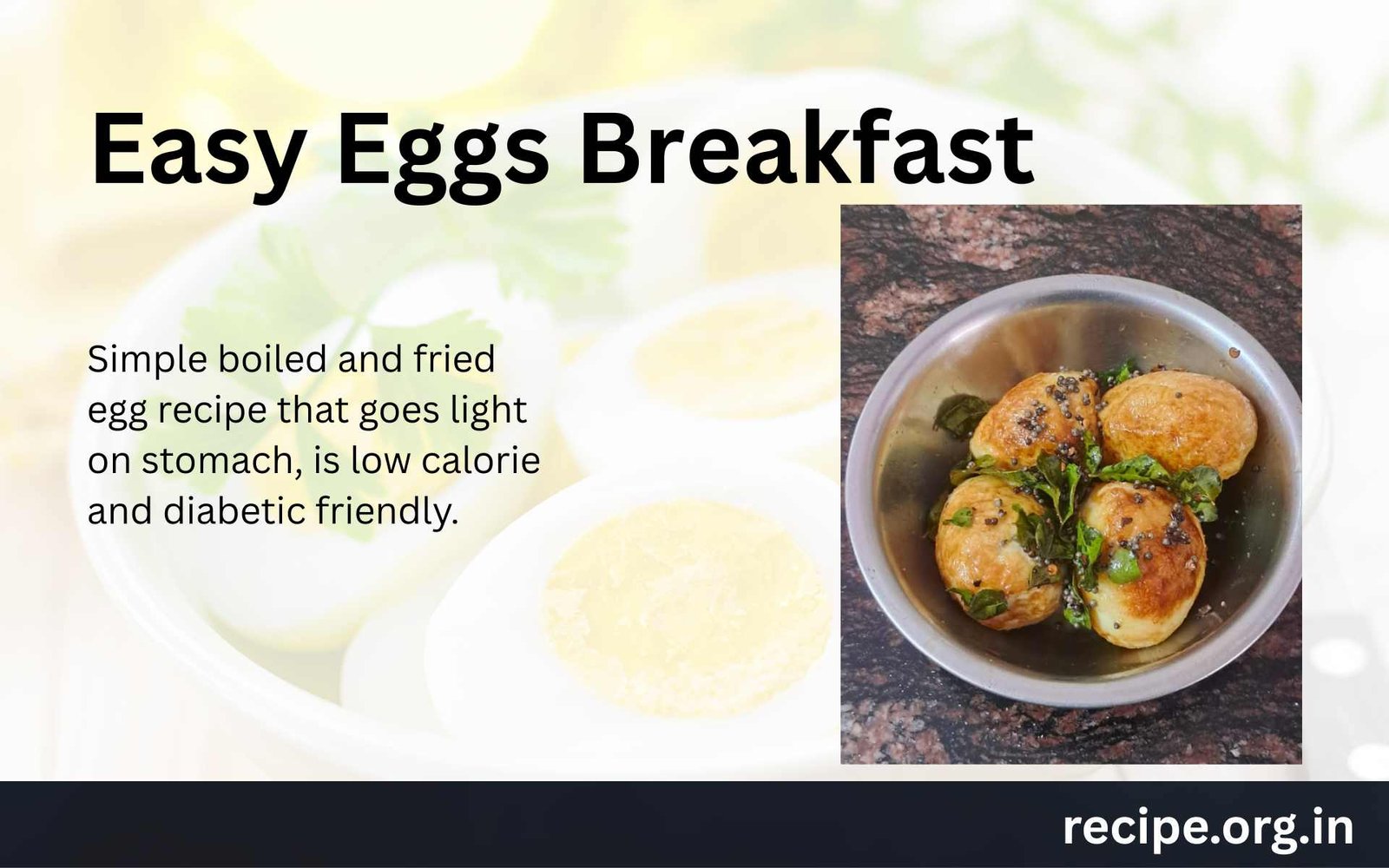 Easy Eggs Breakfast
