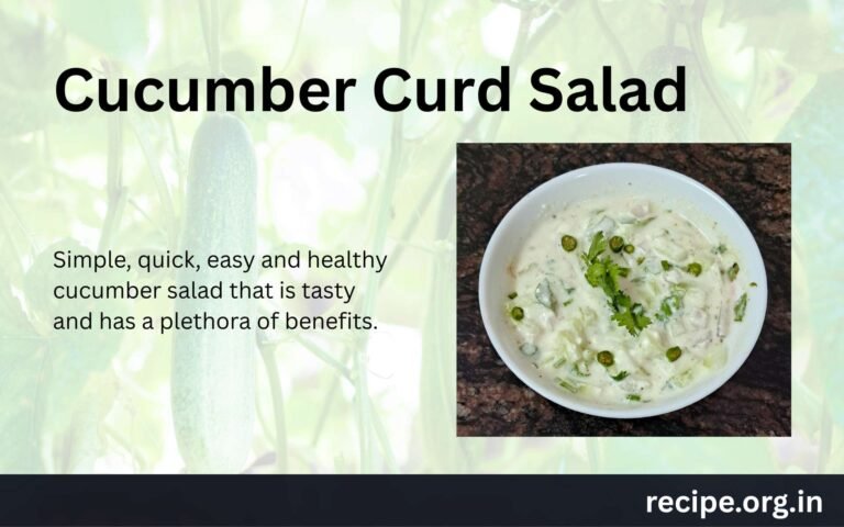 Cucumber Curd Salad