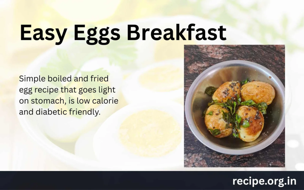 Easy Boiled and Tossed Eggs Breakfast