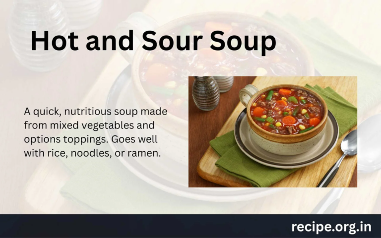 Hot and Sour Soup Recipe