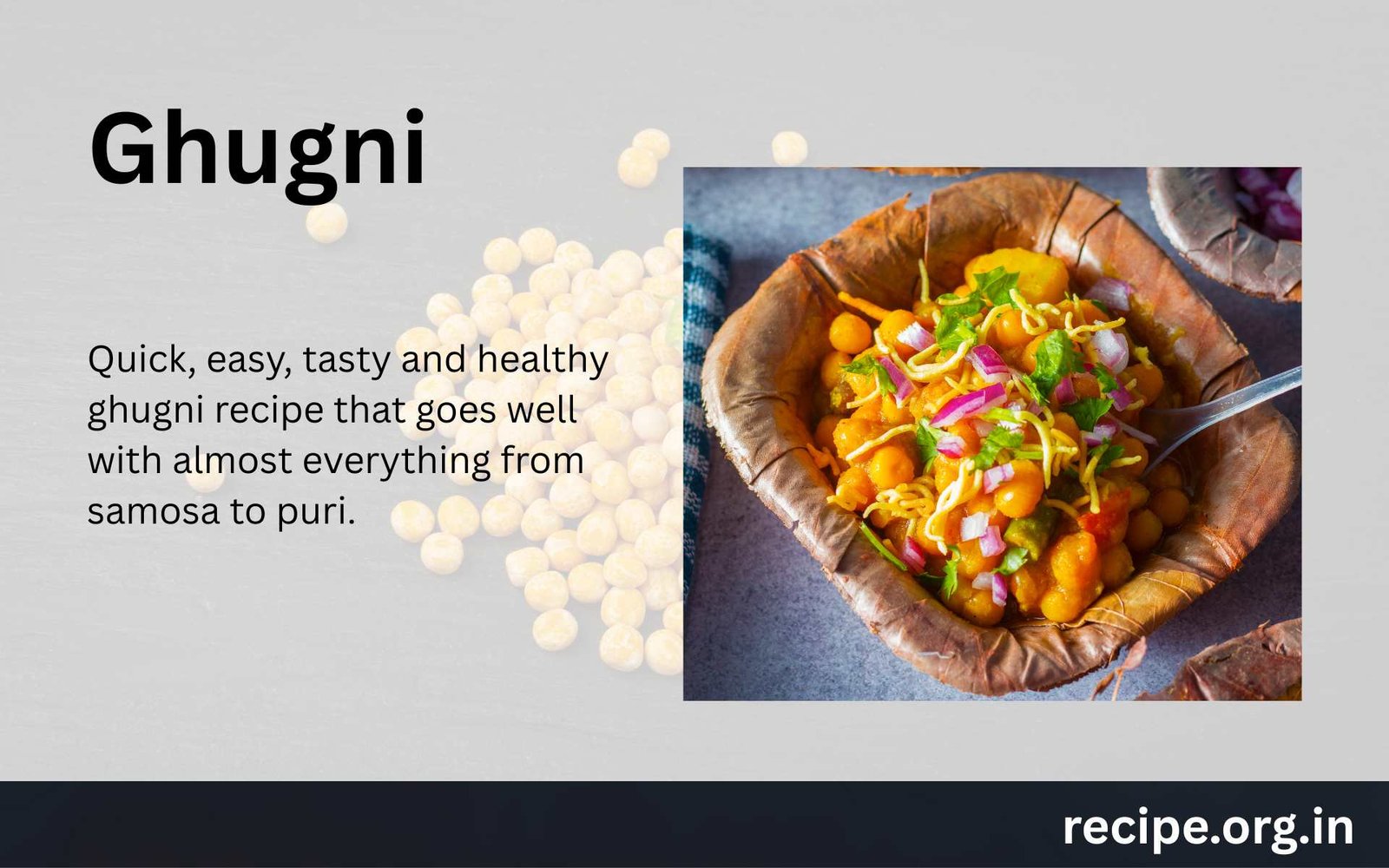 Ghugni Recipe